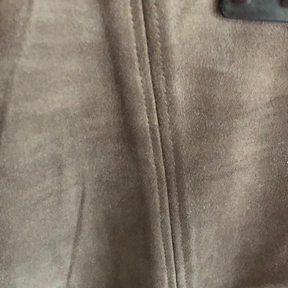 Andrew Marc microsuede pencil skirt - Picture 3 of 6